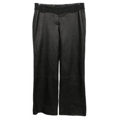 Дамски кожен панталон H&M