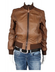 Дамско кожено яке Zara Basic