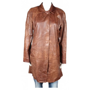 Дамско кожено палто Sportmax Code