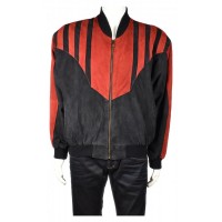 Двуцветно кожено яке Leather Wear
