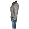 Сиво кожено яке Vero Moda