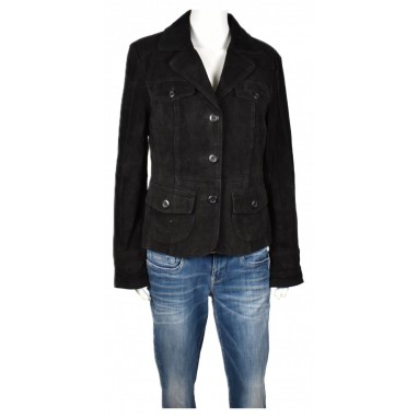 Дамско кожено яке Outfit Fashion