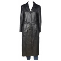 Дамско кожено палто 4/5/6 Fashion Concept